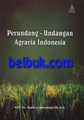 Perundang-Undangan Agraria Indonesia